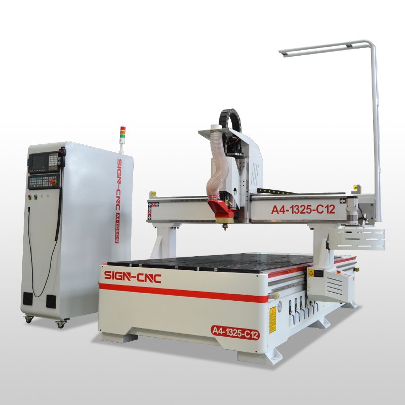 Atc CNC Router Wood Engraving Cnc Router Machine With Disc Tool Changer Device for Processing Wood